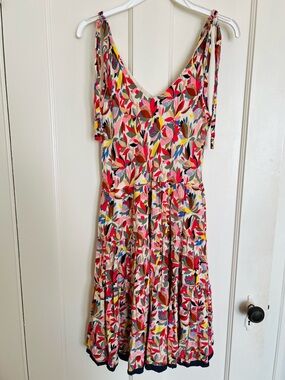 THML Floral Tie-Shoulder Sundress in Multi Color